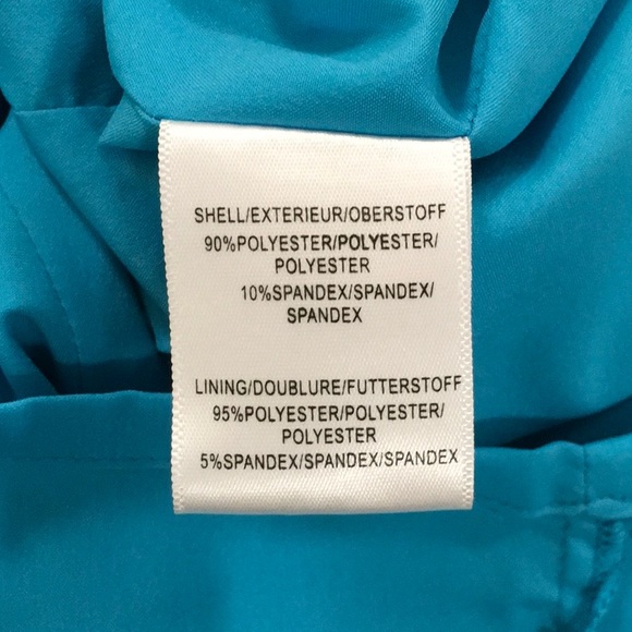 Belle Badgley Mischka Cocktail Dress Blue - Picture 4 of 7